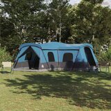 Šator za 16 osoba s krovom s pohranom Plava 680 x 510 x 210 cm | shoptok.hr