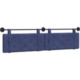  Držeće uzglavlje Zidne Policijska plava 210 x 55 x 5 cm Baršun - Policijska plava 200 cm bez LED | shoptok.hr