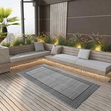 Vanjski tepih ARAKIL sivi 120 x 180 cm PP | shoptok.hr