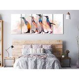  Slika - Penguin Wandering (5 Parts) Narrow 200x80 | shoptok.hr