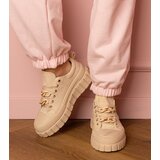 D/CEO marka niezdefiniowana Beige women's sports sneakers Kesium | Shoptok.si