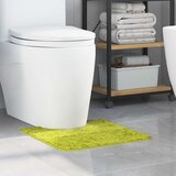  Prostirka protiv klizanja s izrezom za WC Zelena 50 x 50 cm PP | shoptok.hr