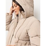 Sinsay Pufasta jakna s kapuljačom i vezicama | shoptok.hr