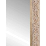 vidaXL Ogledalo z ogledalom Bela 57 x 70 x 3 cm trden mangov les | Shoptok.si