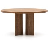 Kave Home Okrugao blagovaonski stol s pločom stola u dekoru oraha ø 150 cm Nealy – | shoptok.hr