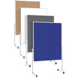 magnetoplan tabla za moderiranje, bel okvir, enodelna, bel karton | Shoptok.si