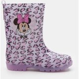 Sinsay Gumene čizme sa svjetlećim LED potplatom u leopard uzorku s motivom Minnie Mouse | shoptok.hr