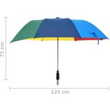  Automatski sklopivi kišobran višebojni 124 cm | shoptok.hr