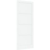 vidaXL notranja vrata 'ORKDAL'bela 93x232x4 cm trda lesena borovina Cene