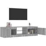 TV ormarić s LED svjetlima boja hrasta sonome 140x40x36 cm | shoptok.hr