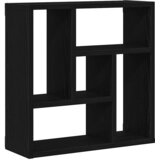  Zidna polica crni hrast 45x16x45 cm inženjerski drvo | shoptok.hr