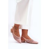 Kesi Women's ballerinas in rings pink Adore