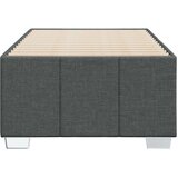 vidaXL Okvir za krevet tamnosivi 90 x 200 cm od tkanine | shoptok.hr