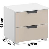 Rauch Möbel Nočna Omarica Artemis, Bela | Shoptok.si