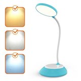  LED prigušiva punjiva stona lampa VISUA LED/5W/5V 3000-5000K 1200 mAh plava | Eponuda.com