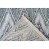 Kayoom PREPROGA Sarai 225 Grau / Weiß 160/230 cm tkano siva, bela | Shoptok.si