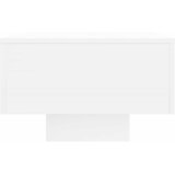  Stolić za kavu bijeli 100 x 49,5 x 31 cm od konstruiranog drva | shoptok.hr