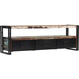 TV ormarić od masivnog obnovljenog drva 120 x 30 x 40 cm | shoptok.hr