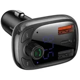 Transmiter FM Bluetooth MP3 with car charger 2xUSB+Type C 5A S-13