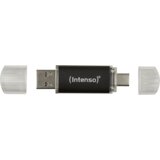 Intenso USB Flash drive 128GB, USB 3.2, USB-C, USB-A, Twist Line - USB3.2-128GB/Twist Line | shoptok.hr