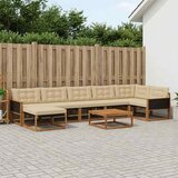  Set vanjskih sofa 8 kom. Prirodna i bež Poliester | Eponuda.com