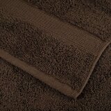 vidaXL Ručnici za kupanje SOLUND 10 kom smeđi 100 x 150 cm 600 gsm | shoptok.hr