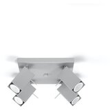Nice Lamps Sivi reflektor 25x25 cm Toscana – Cijene