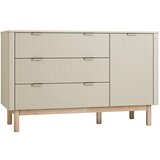 Pinio Bež niska dječja komoda 144,5x52 cm Miloo – Cijene