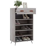 Ormarić Omarica za čevlje siva sonoma 60x35x105 cm inženirski les, (20796052) | Shoptok.si