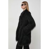 Patrizia Pepe Plašč ženski, črna barva | Shoptok.si
