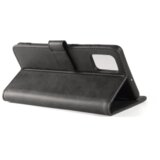 Onasi Wallet denarnica usnjena preklopna torbica za iPhone 16e - črna | Shoptok.si