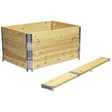 x okvir visoke gredice (80 60 20 cm, Vrt) Cijene