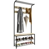 MID.YOU PREDSOBA črna, medeni hrast | Shoptok.si