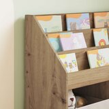  Polica za knjige za djecu Umjetnički hrast 72,5 x 29,5 x 69 cm | shoptok.hr