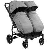 Kikka Boo Happy 2 kolica za blizance Light Grey, 0m+ | ePonuda.com