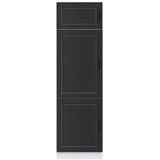  Kuhinjski ormarić Porto crni konstruirano drvo | shoptok.hr