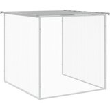  Kavez za kokoši s krovom svjetlosivi 403x98x90 cm čelični | shoptok.hr