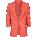 Naf Naf Jakne & Blazerji FLUIDA Rožnata | Shoptok.si
