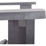  Stolica Adirondack od masivnog bagremovog drva siva | Shoptok.si