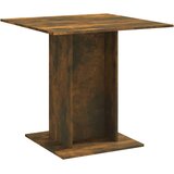  Blagovaonski stol boja dimljenog hrasta 80 x 80 x 75 cm drveni | shoptok.hr