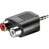 Value 11.99.4441 klinker avdio adapter [1x 3\,5 mm banana moški konektor - 2x ženski cinch konektor] črna, (20432552) Cene