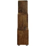  Regal za knjige u obliku stepenica boja hrasta 107 cm drveni | shoptok.hr