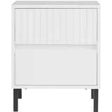SoBuy Nočna omarica 40x40x48 cm FBT157-W, (22108660) | Shoptok.si