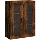 Maison Chic Stenska omarica - Zidna omarica dimljen hrast 69,5x34x90 cm iu1202, (22062887) Cene