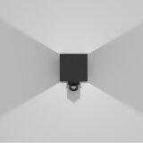  Brilagi - LED spoljašnje zidno svetlo sa senzorom CUBE LED/6W/230V crno | Eponuda.com