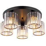 Toolight Elegantna Stropna Svjetiljka EBT023-5C BLACK Cijene