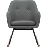  Gugalni stol svetlo sivo blago, (20702342) | Shoptok.si