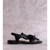 D/CEO Black sandals on a block heel Millo | Shoptok.si