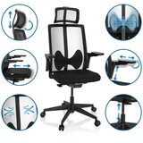 MID.YOU Pisarniški Stol Arceo B, Črna | Shoptok.si