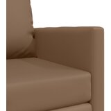  Krevet na razvlačenje 60cm Boja cappuccina Umjetna koža | shoptok.hr